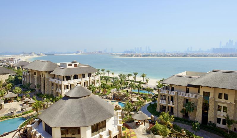 Sofitel Dubai The Palm-Aerial View of hotel